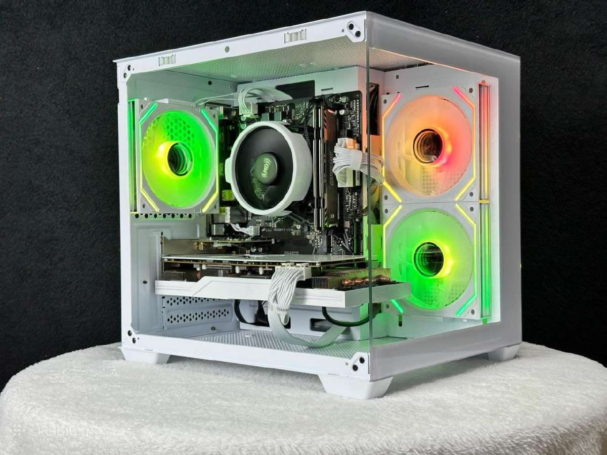 Naujas žaidimų kompiuteris r5 5500 rx5700xt wifi6 - nuotraukos Nr. 4