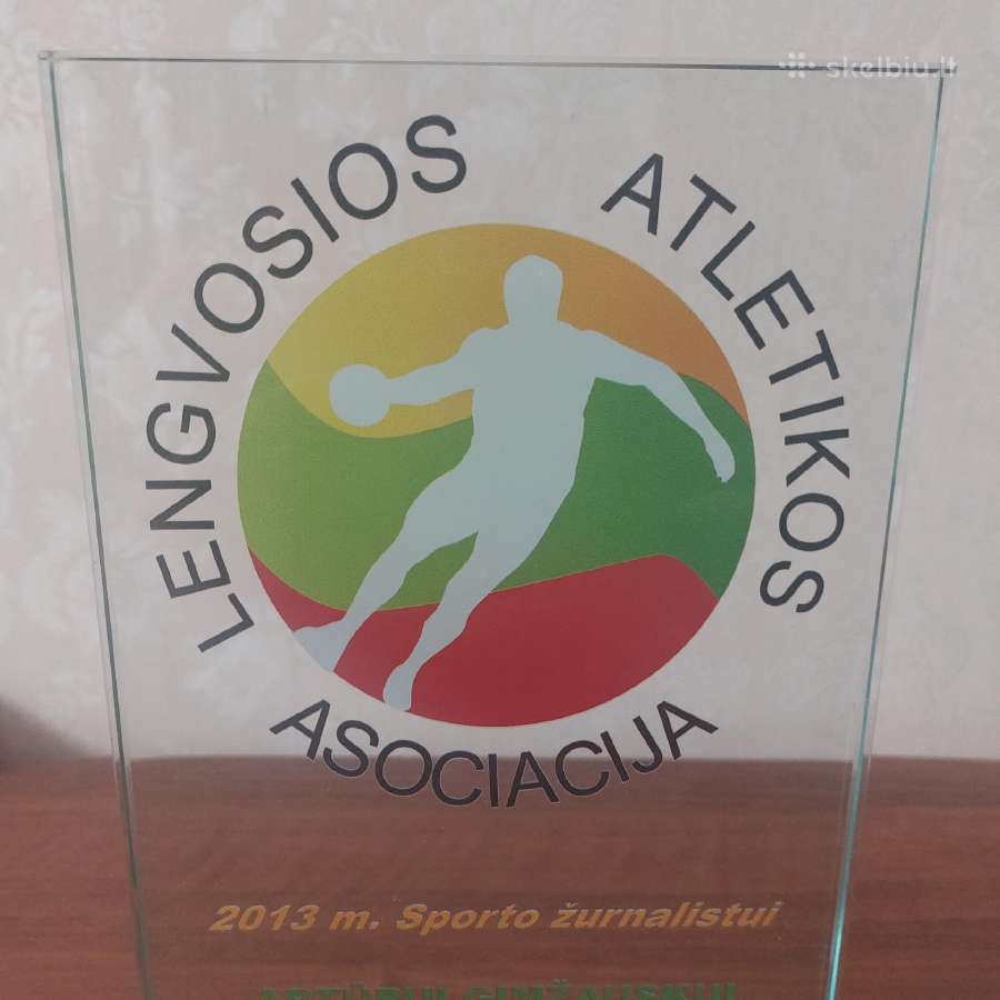 Lietuviškas sportinis apdovanojimas - nuotraukos Nr. 2