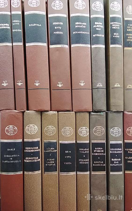 Parduodu pasaulinės literatūros knygas po 1 eurą
