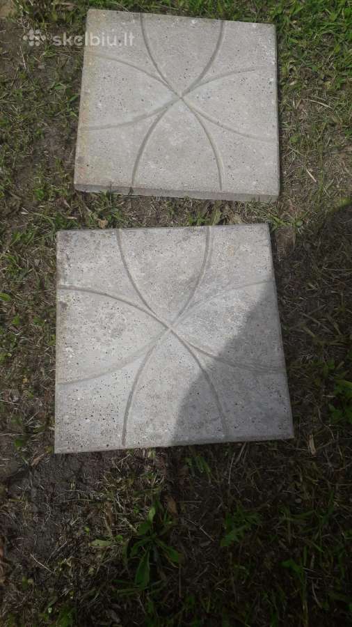 Dekoratyvinės takams plytelės 30x30;100 vnt.