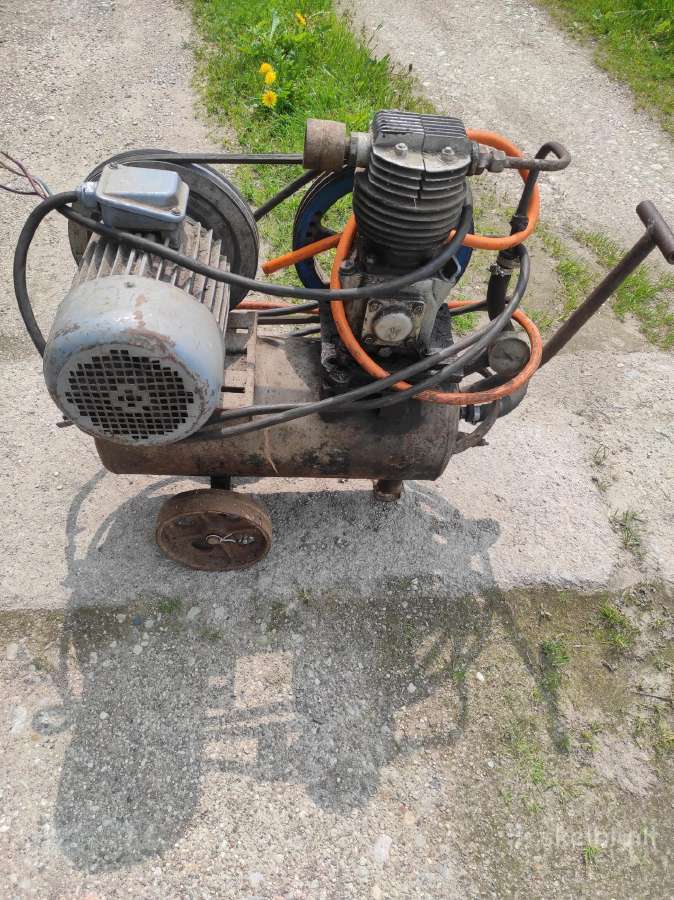 Trifazis kompresorius 2.2 kw 1410 aps.