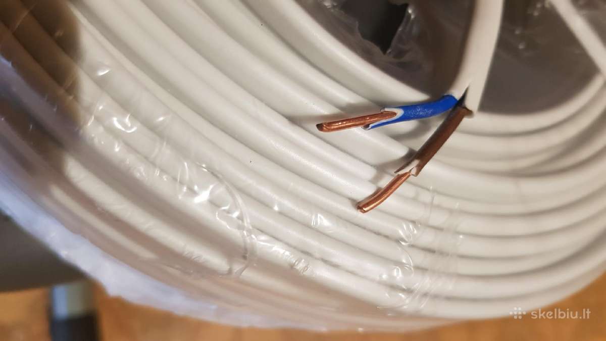 Elektros laidai lietkabelis 2,5mm 100m
