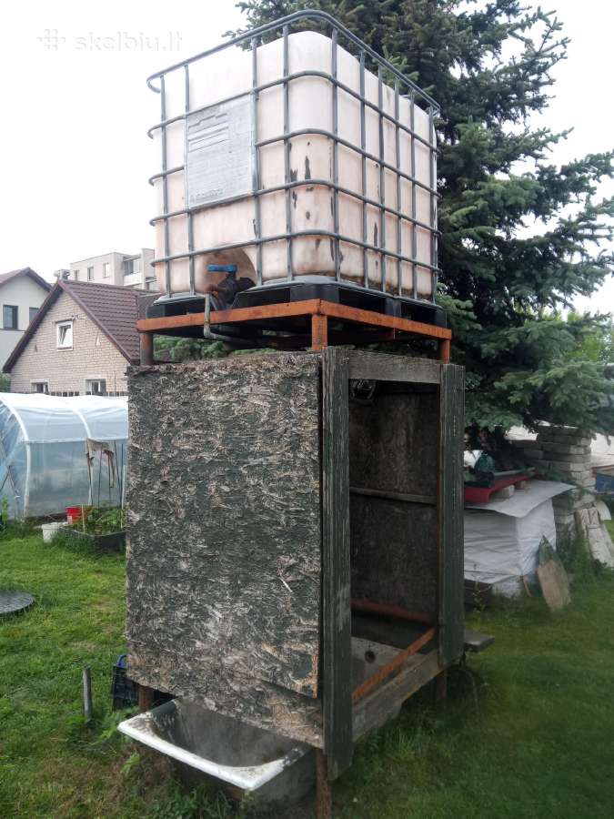 Lauko dusas su 1000litru
