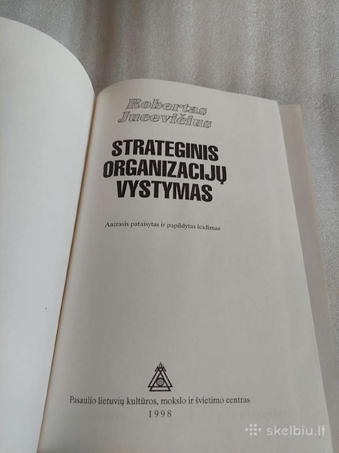 Strateginis organizacijų vystymas - nuotraukos Nr. 2