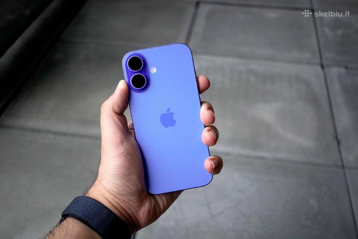 Perku iPhone 16 / Atvažiuoju į daug miestų!