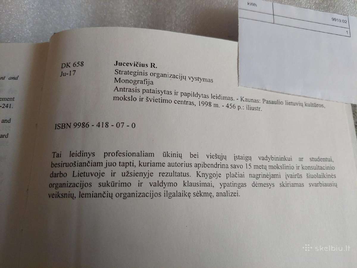 Strateginis organizacijų vystymas - nuotraukos Nr. 6