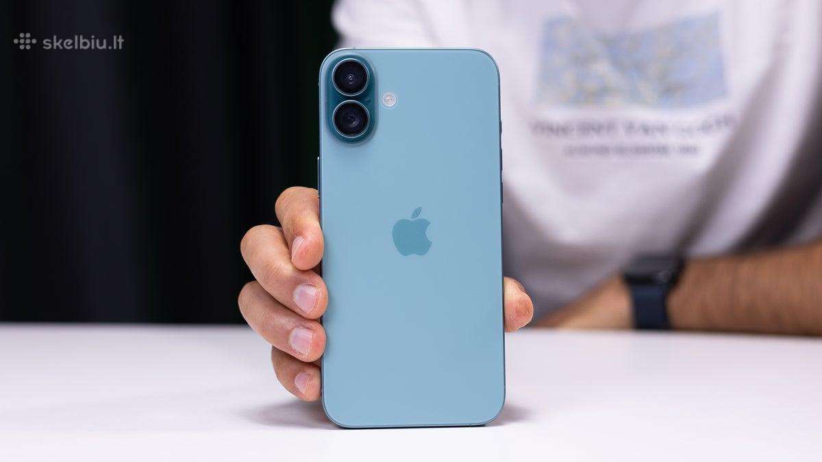 Perku iPhone 16 Plus / Atvažiuoju į daug miestų!