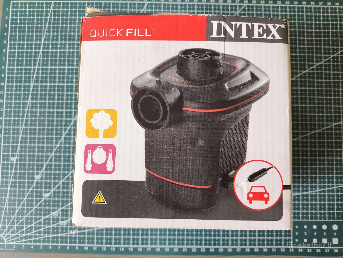 Intex quickfill 12v elektrinė pompa