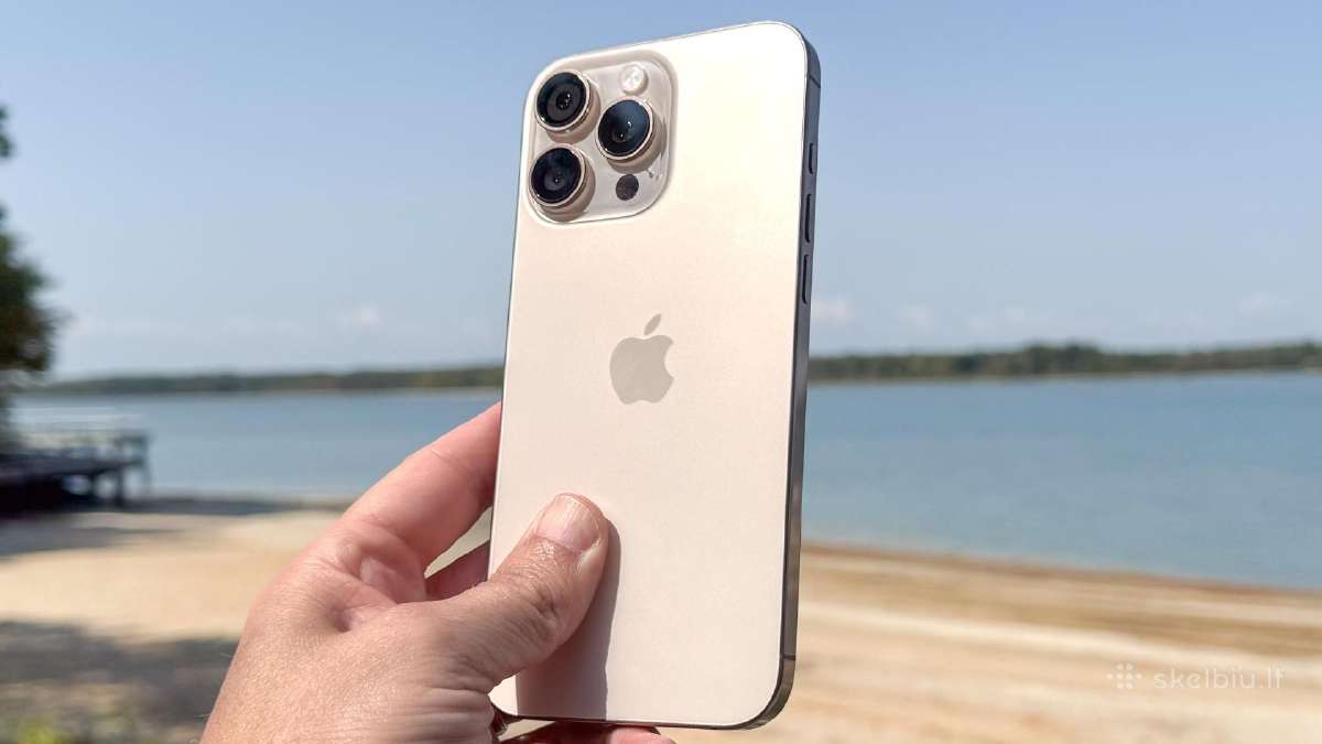 Perku iPhone 16 Pro Max / Atvažiuoju į daug miestų