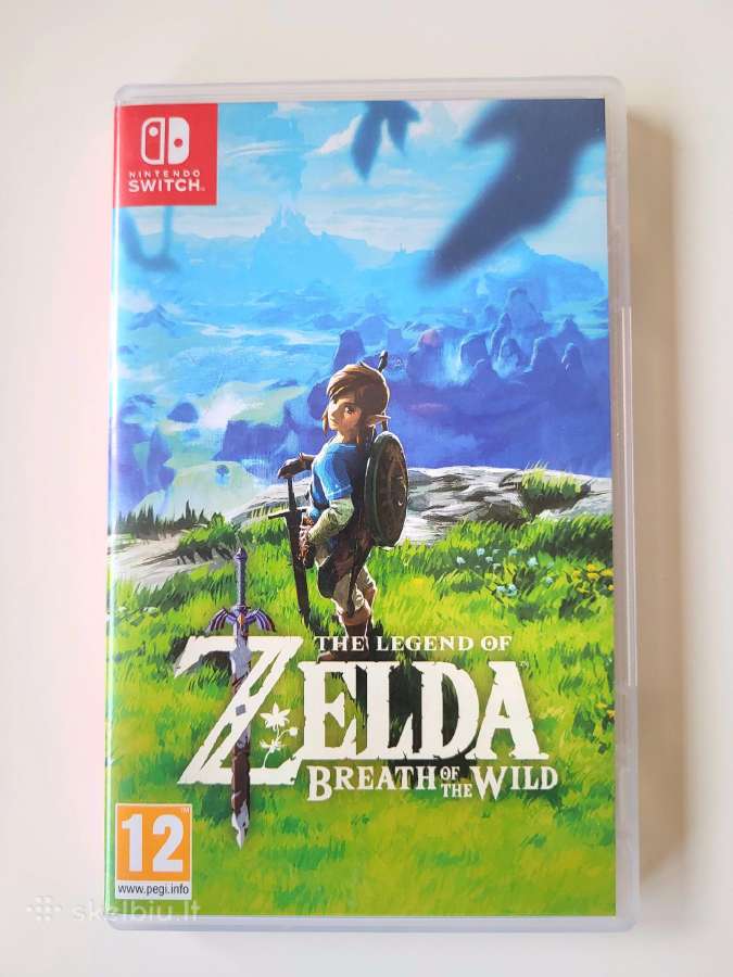 Nintendo switch + Zelda Breath of the Wild - nuotraukos Nr. 3