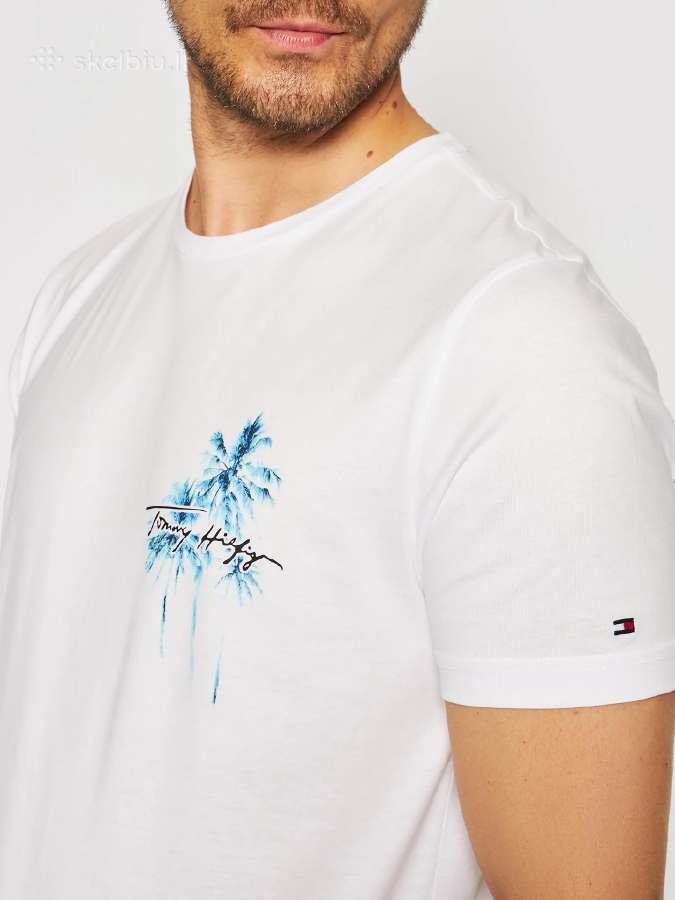 Tommy Hilfiger marškinėliai. Dydis: S - nuotraukos Nr. 3