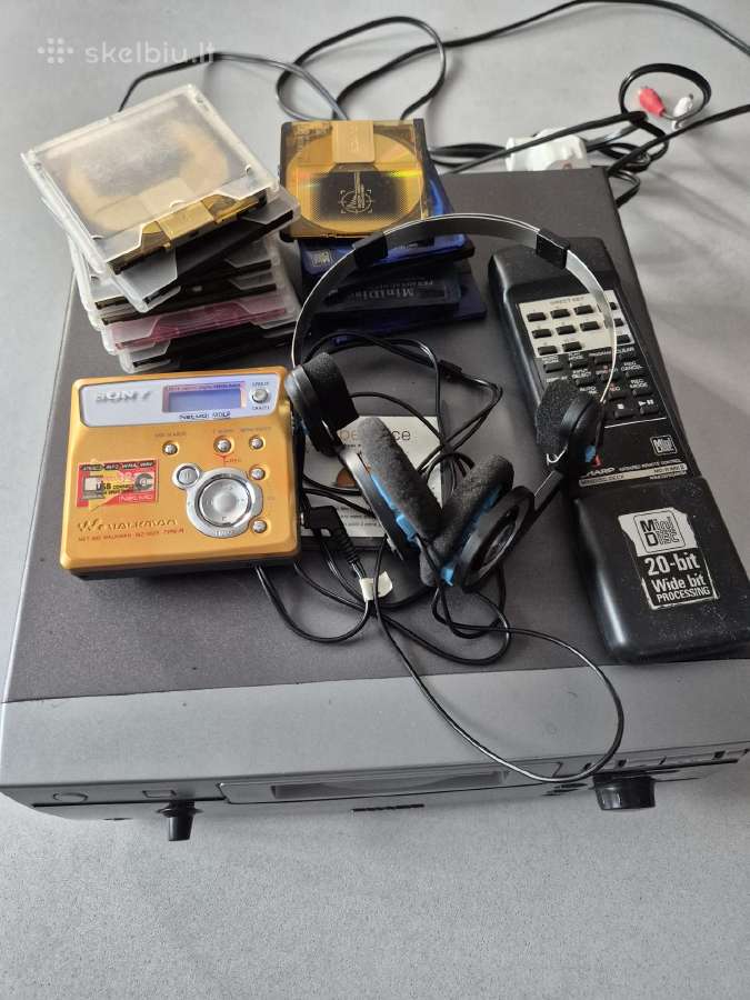 Sharp Sony minidisc