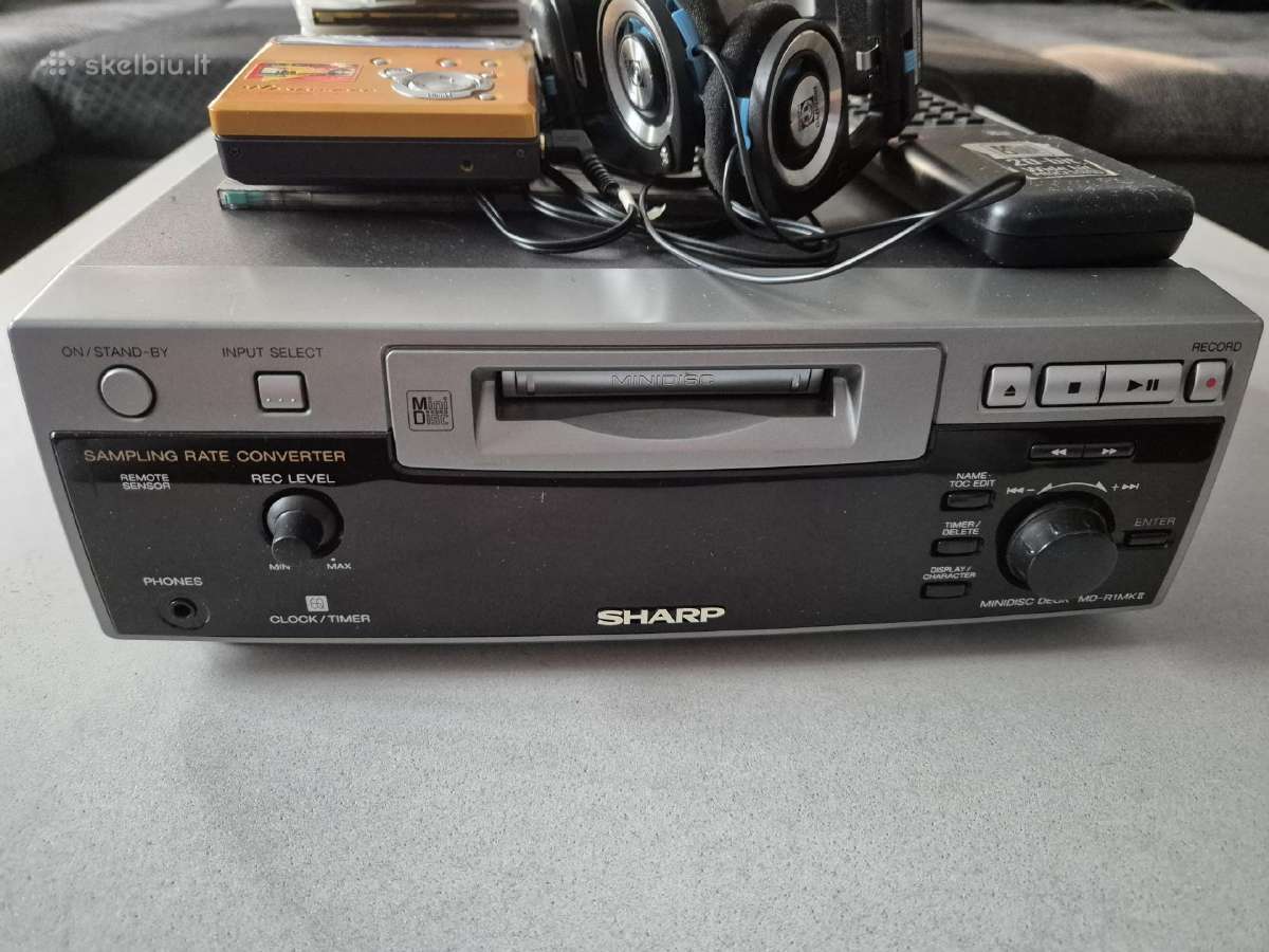 Sharp Sony minidisc - nuotraukos Nr. 2
