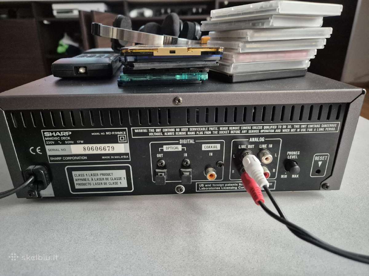 Sharp Sony minidisc - nuotraukos Nr. 3