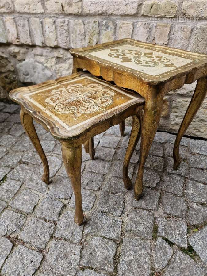 Vintažiniai florencijos st. staliukai - nuotraukos Nr. 13