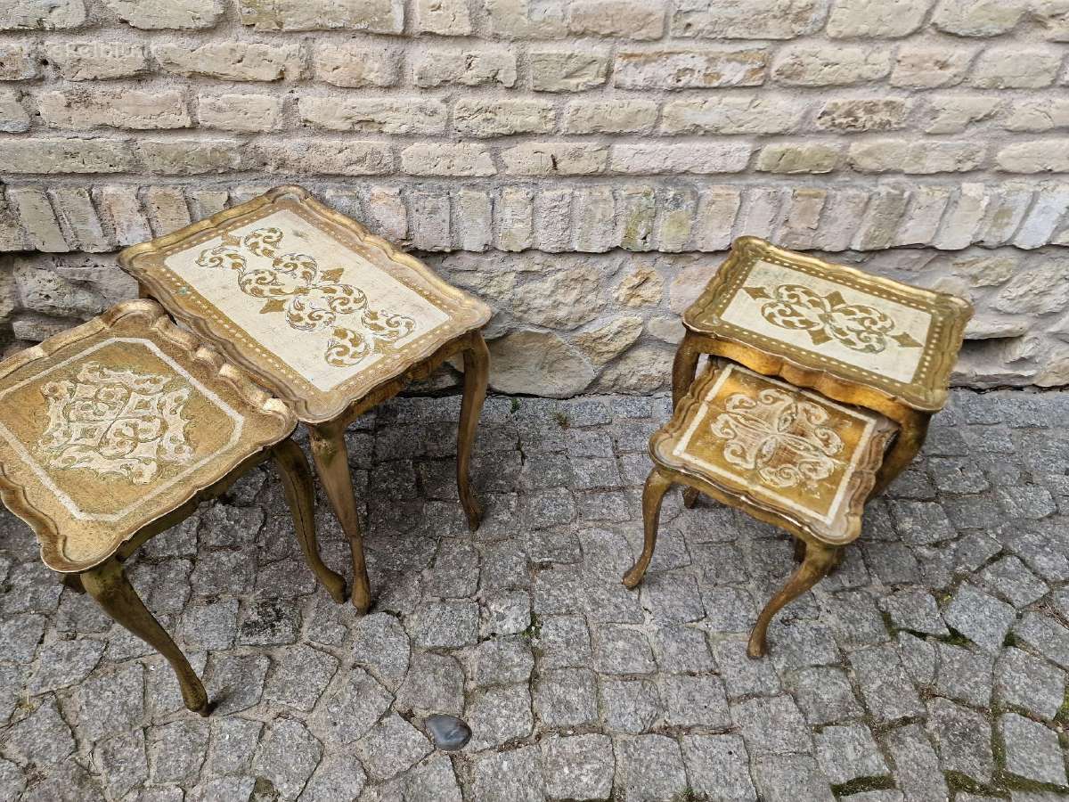 Vintažiniai florencijos st. staliukai - nuotraukos Nr. 19