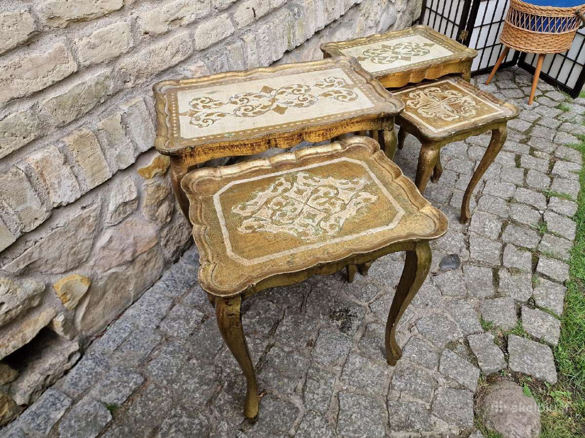 Vintažiniai florencijos st. staliukai - nuotraukos Nr. 38