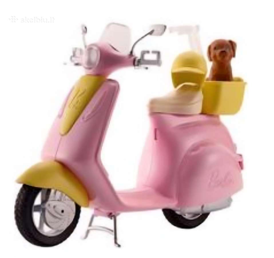 Barbie mopedas su šuniuku - nuotraukos Nr. 2
