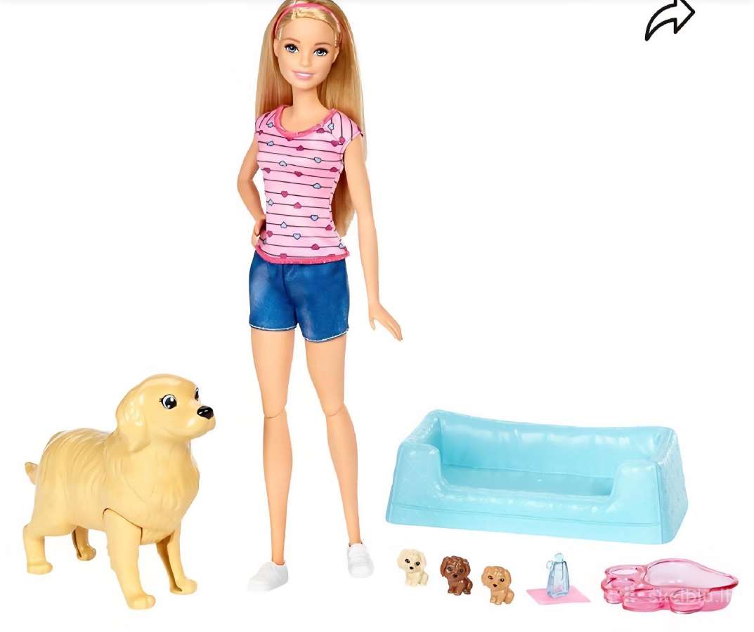 Barbie su naujagimiais šuniukais - nuotraukos Nr. 2