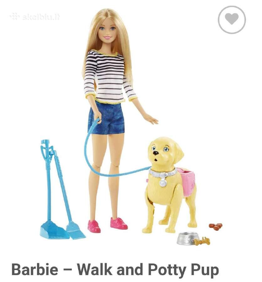 Barbie pasivaikščiojimas su šuniu - nuotraukos Nr. 2