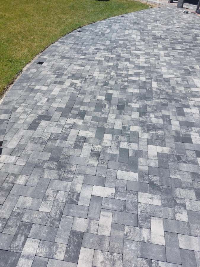 Betono trinkelės, gatvės-vejos bortai, latakai