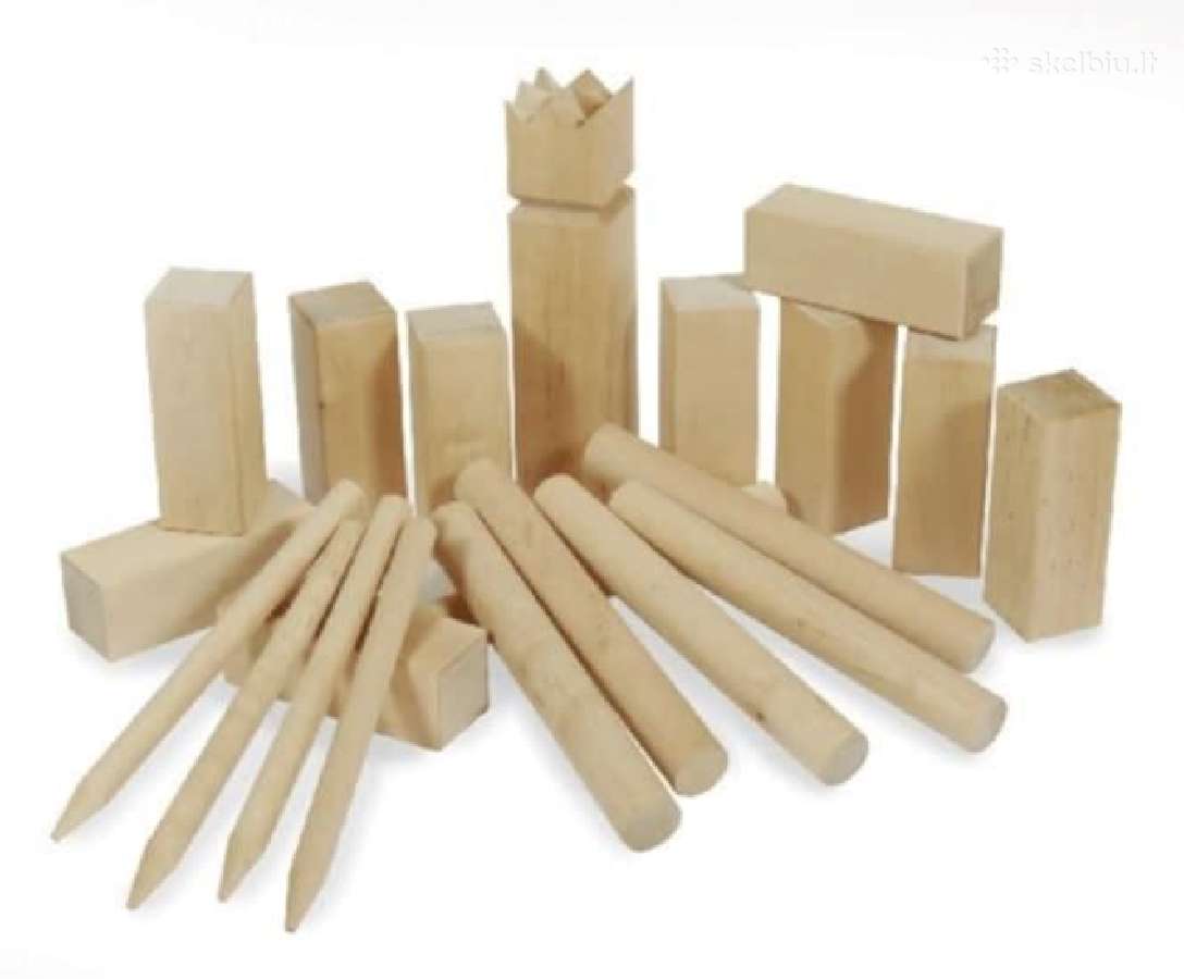 Lauko žaidimas Kubb