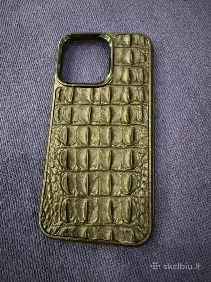 iPhone 13 Pro krokodilo odos dėklas