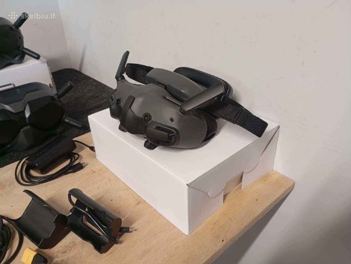 Dji Fpv Goggles akiniai, HD dronai, antenos - nuotraukos Nr. 9