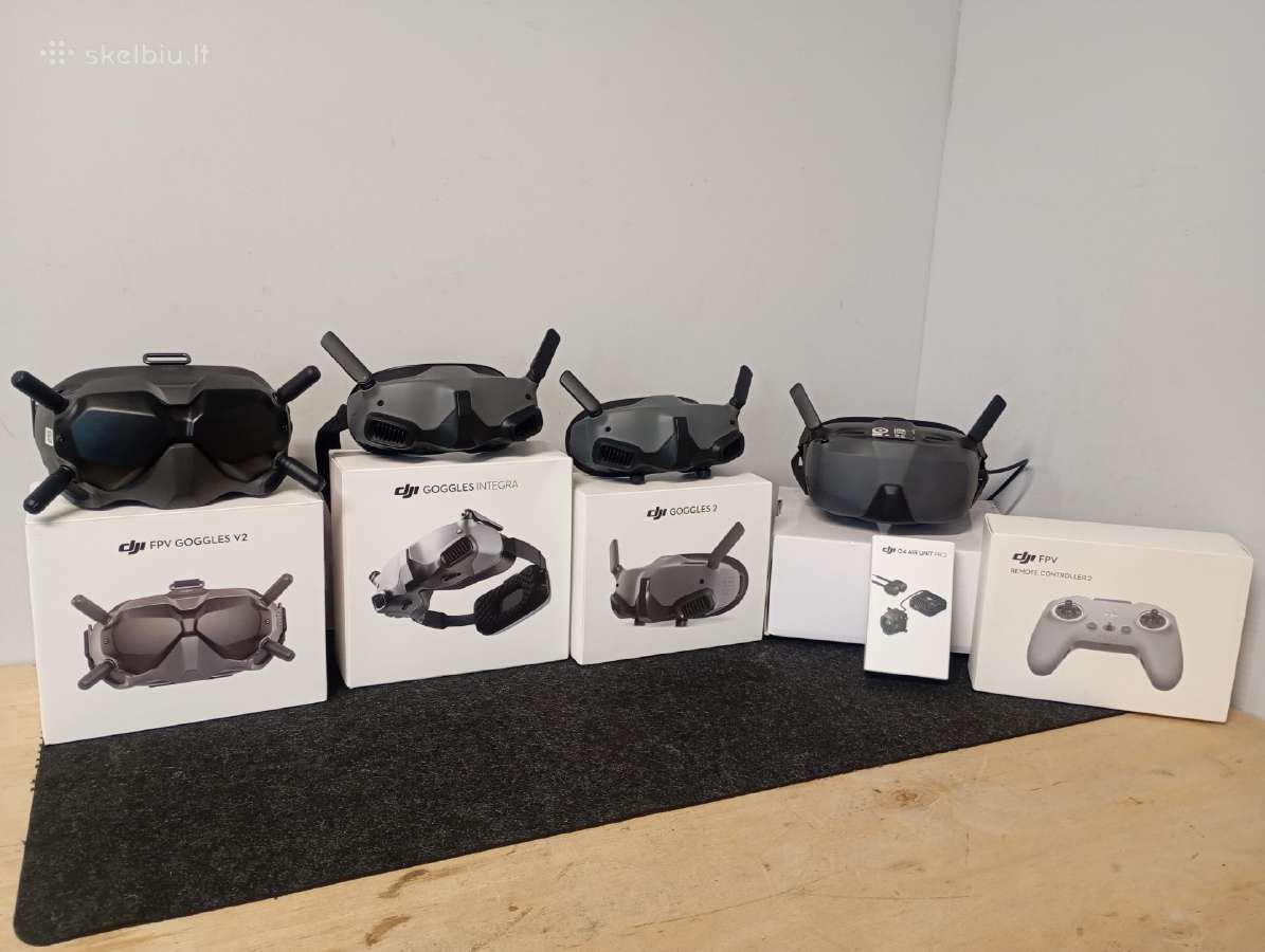 Dji Fpv Goggles akiniai, HD dronai, antenos - nuotraukos Nr. 15
