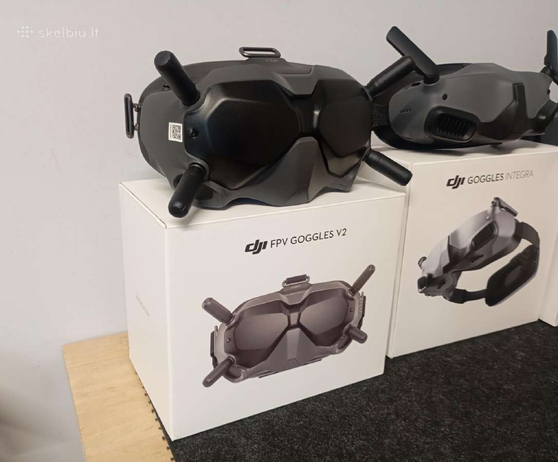 Dji Fpv Goggles akiniai, HD dronai, antenos - nuotraukos Nr. 16