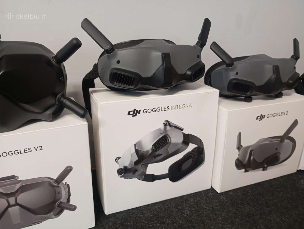 Dji Fpv Goggles akiniai, HD dronai, antenos - nuotraukos Nr. 17