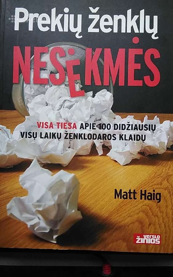 Prekių ženklų nesėkmės