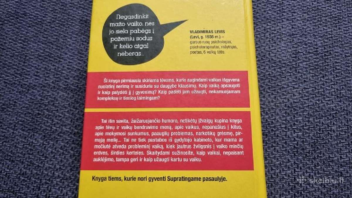 V. Levi "Nestandartinis vaikas" - nuotraukos Nr. 4
