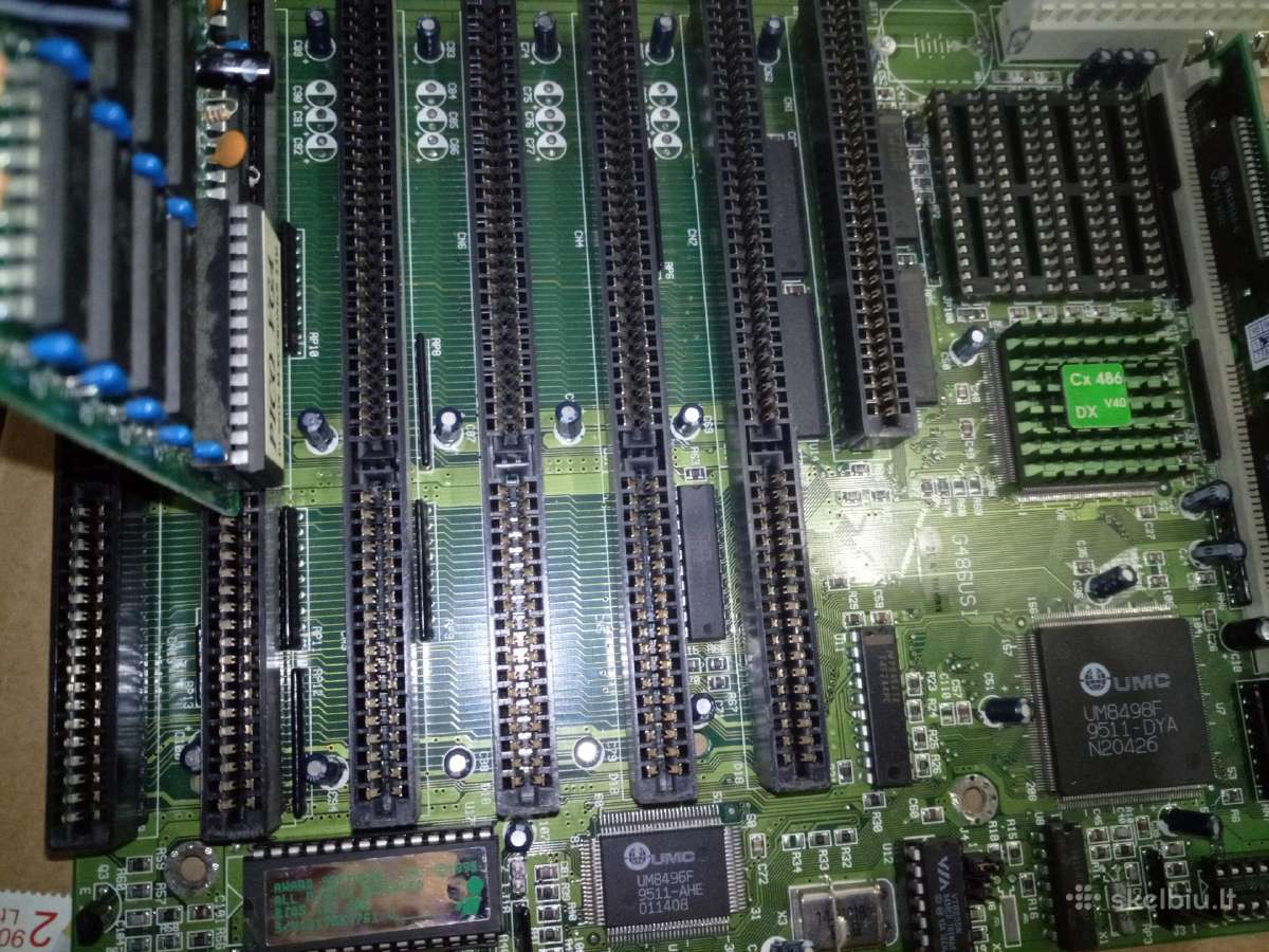 Retro Motherboard / Cpu /video/audio - nuotraukos Nr. 19