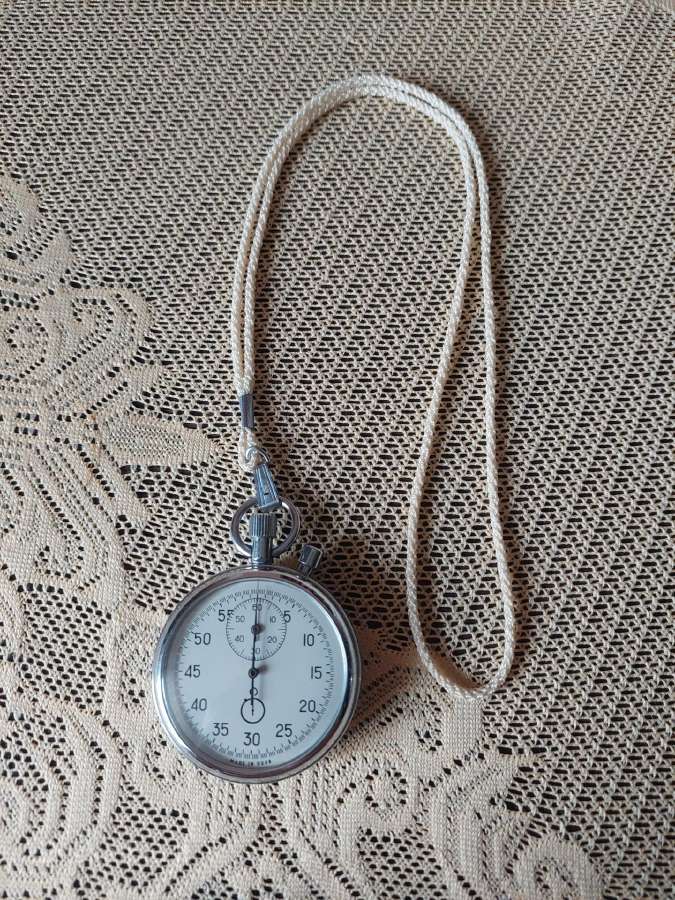 Ussr Mechaninis Chronometras Su Originaliu Dirželi