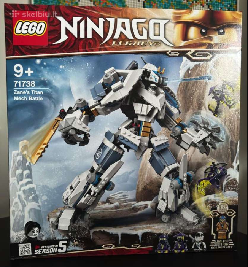 Lego Ninjago Zane's Titan Mech Battle 71738 Naujas