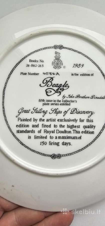 Lekste Royal Doulton Burlaivis - nuotraukos Nr. 4