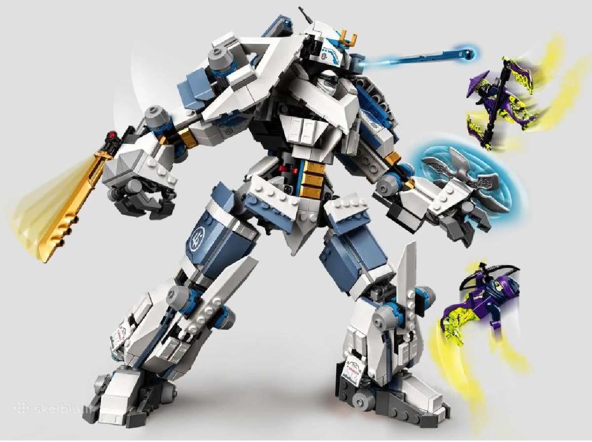 Lego Ninjago Zane's Titan Mech Battle 71738 Naujas - nuotraukos Nr. 4