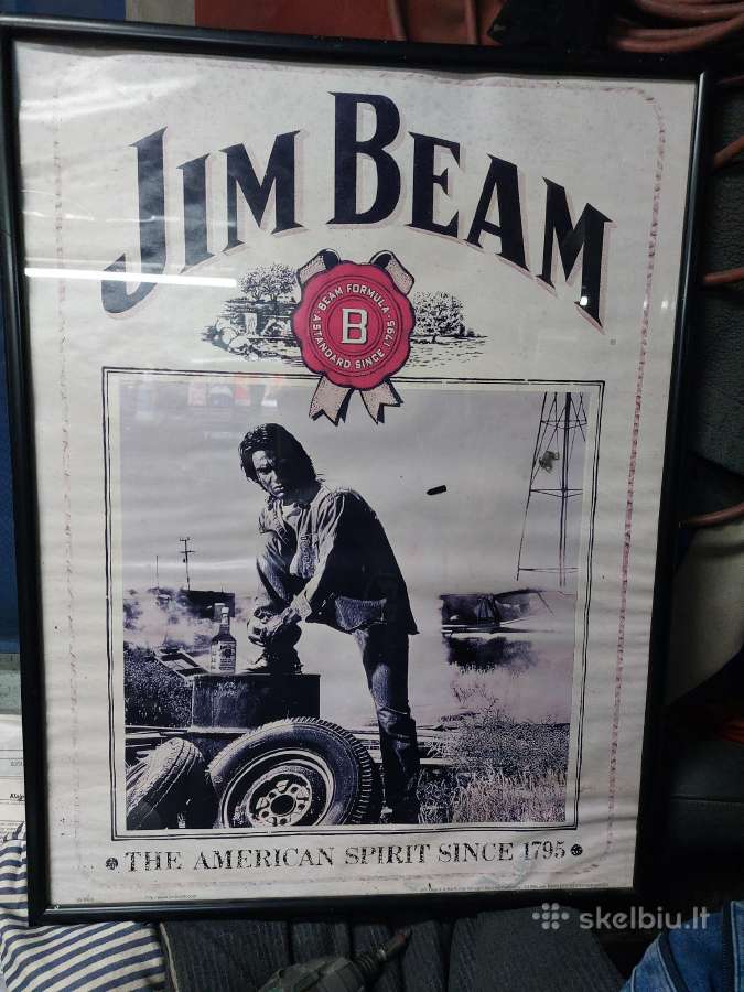 Jim beam posteris