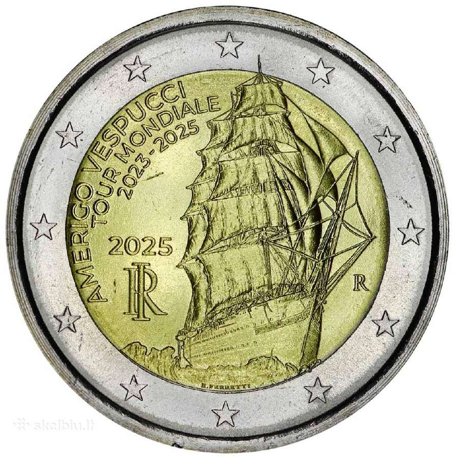 Italija 2025 Vespucci laivas