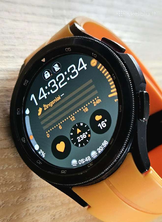 Išmanusis laikrodis Samsung Galaxy Watch4 Classic - nuotraukos Nr. 2