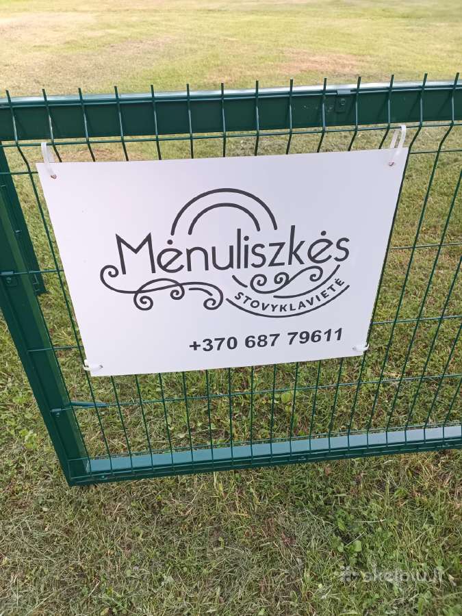 Stovyklavietė prie Virintos upės Anykščių rajone