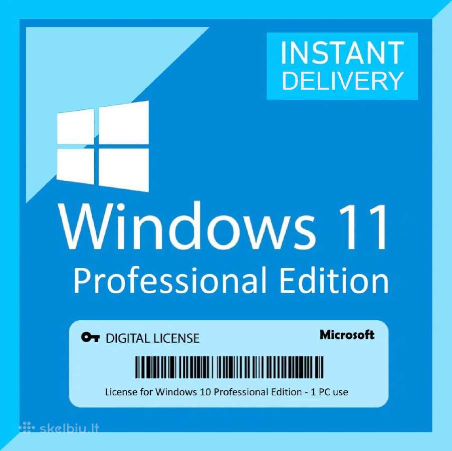 Windows 11 Pro Aktyvacijos Raktas