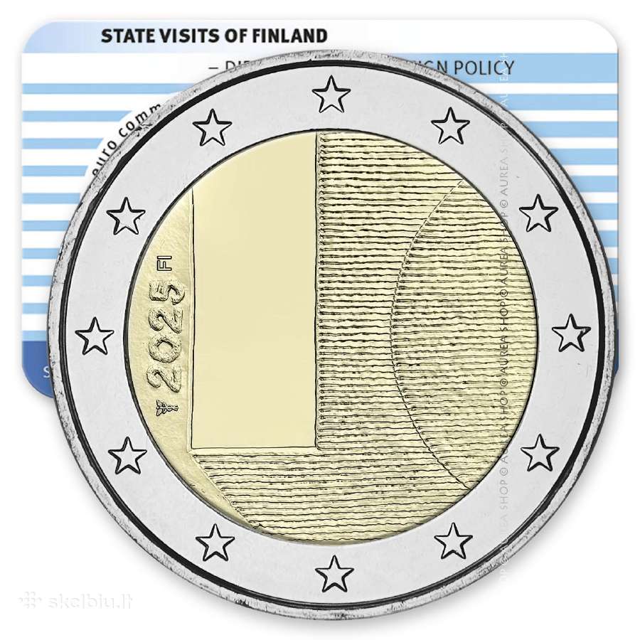 Suomijos 2€ moneta - 2026 Yle! - nuotraukos Nr. 13