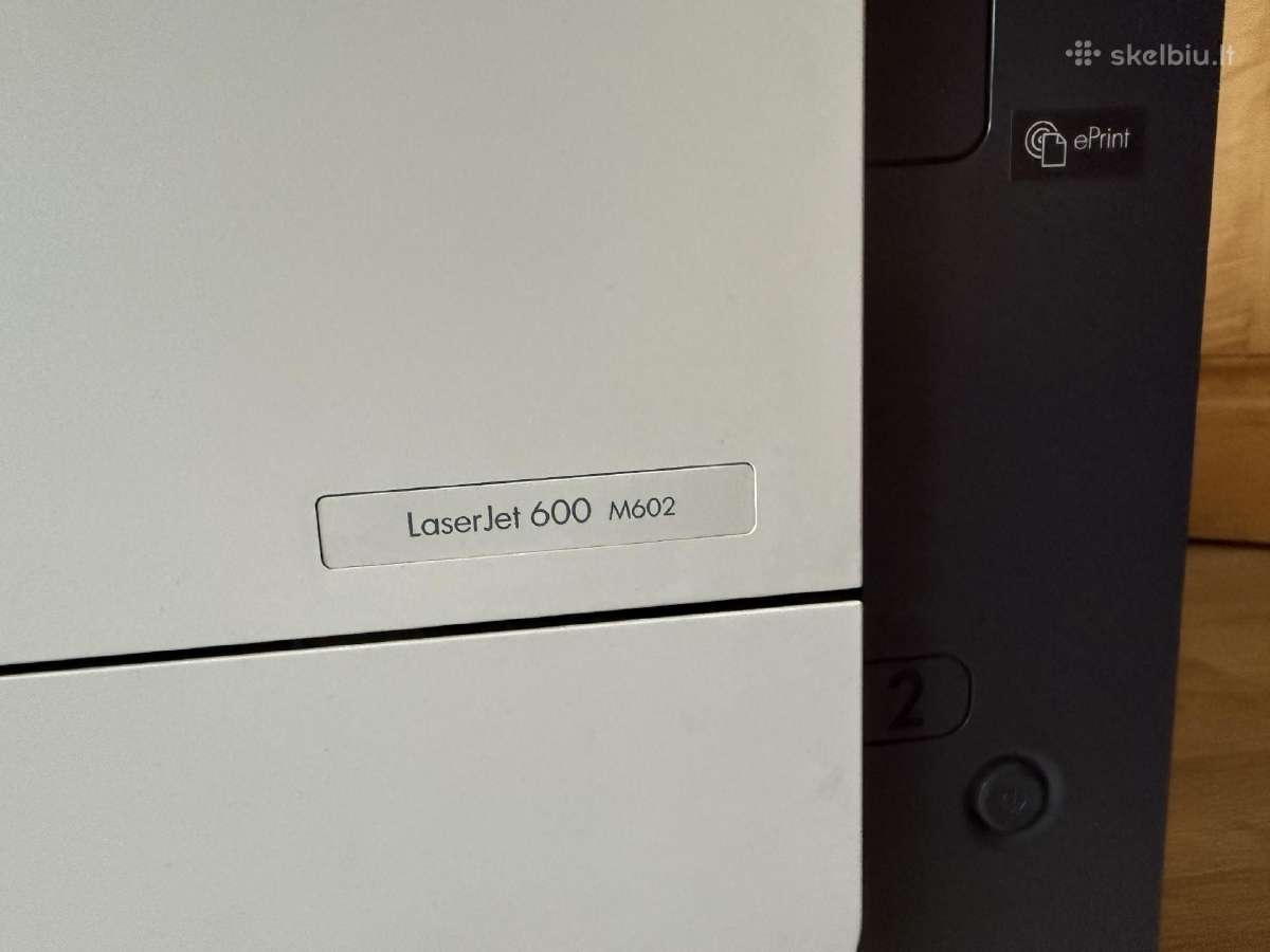 Spausdintuvas Hp Laserjet 600 M602 - nuotraukos Nr. 3