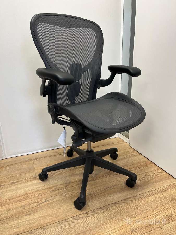 Herman Miller Aeron Remastered Full Option Size C - nuotraukos Nr. 2