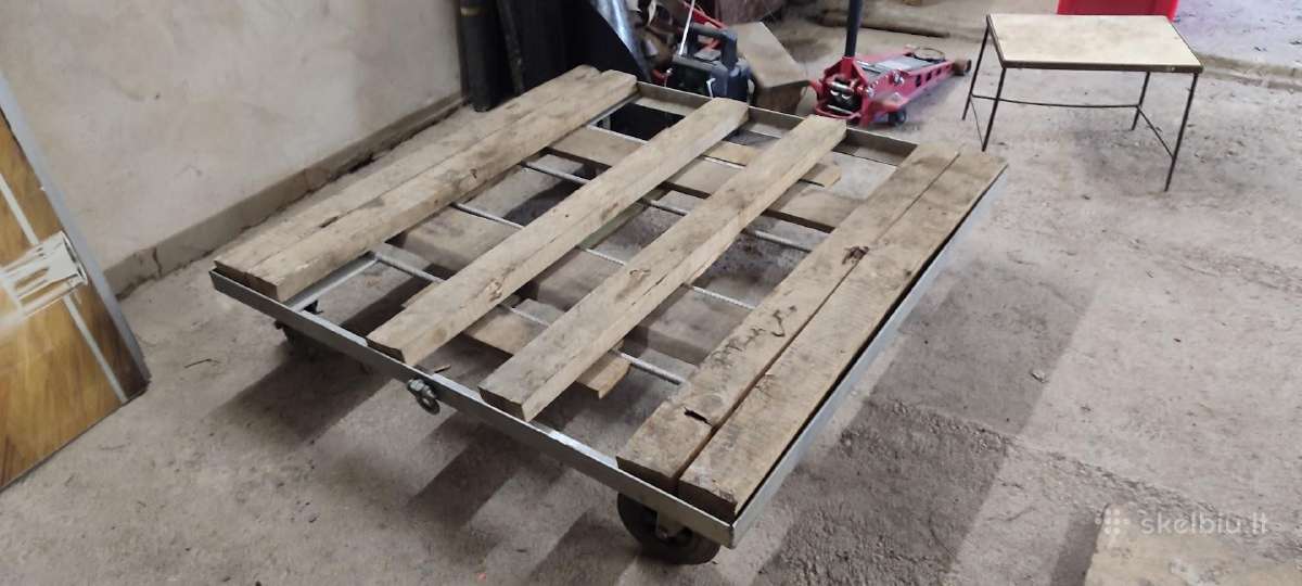 Transportavo plaforma, apynaujė 130x130cm - nuotraukos Nr. 2