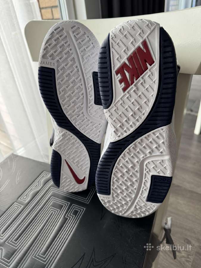 Nike Zoom Lebron 2 Navy Usa krepsinio bateliai - nuotraukos Nr. 6