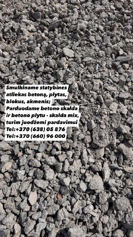 Parduodame betono ir plytų skalda su atvežimu - nuotraukos Nr. 6