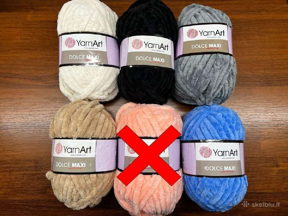 Yarnart Dolce Maxi siūlai